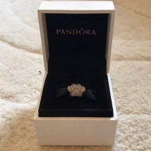 Authentic Pandora Pawprint Charm